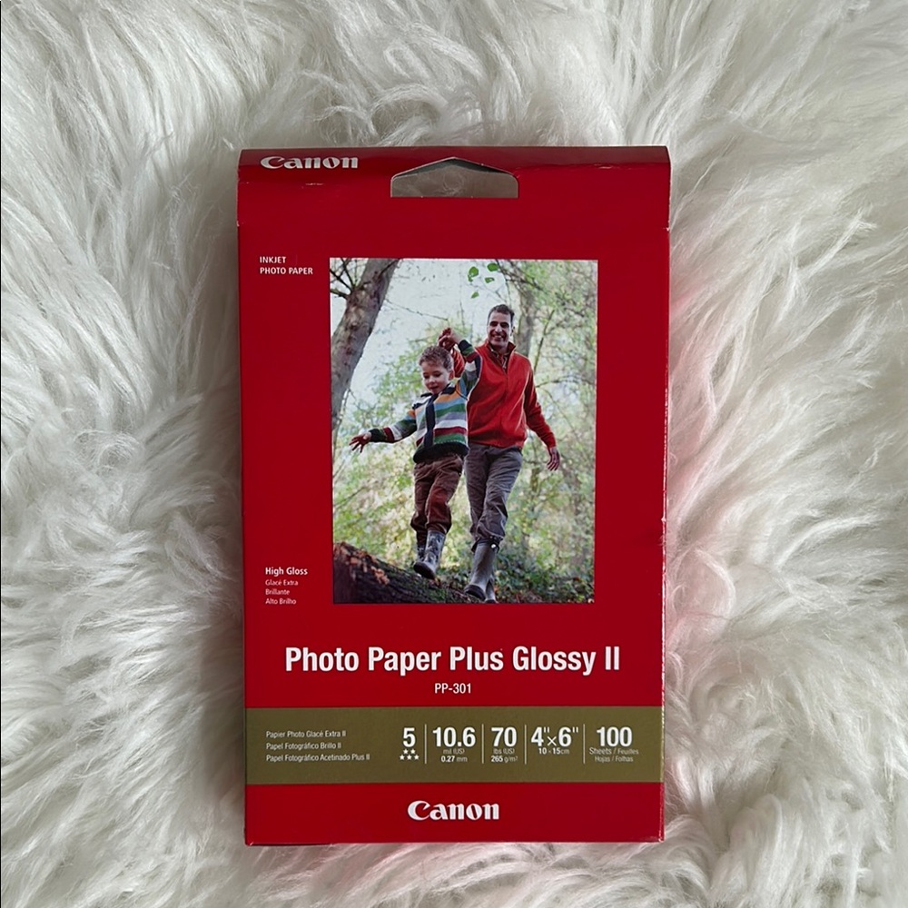Canon Red Photo Paper Plus Glossy II